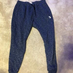 Blue Hollister Joggers